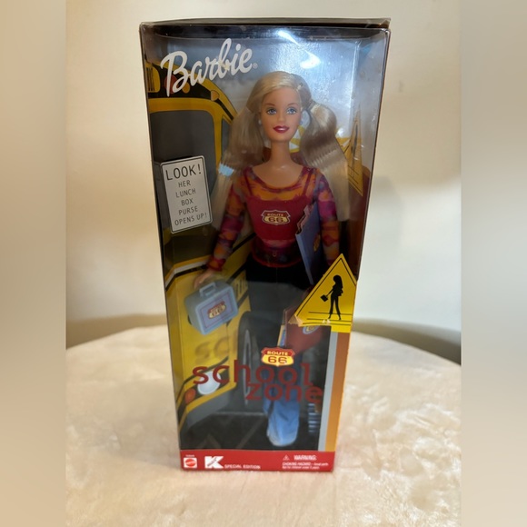 Barbie Route 66 School Zone 2001 Kmart Special Edition Doll (NIB)